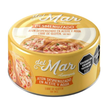ATUN DESMENUZADO EN ACEITE Y AGUA LA CAMPAGNOLA x 170 GR