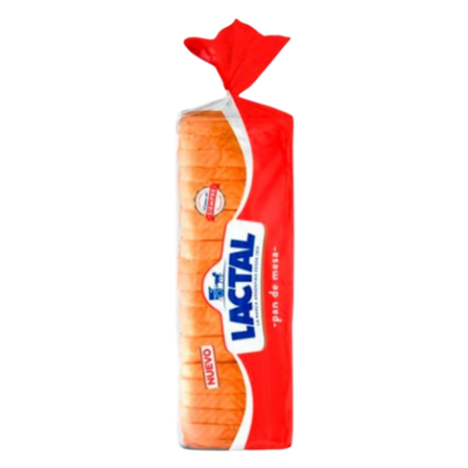PAN REBANADO BLANCO FAMILIAR LACTAL x 500 GR